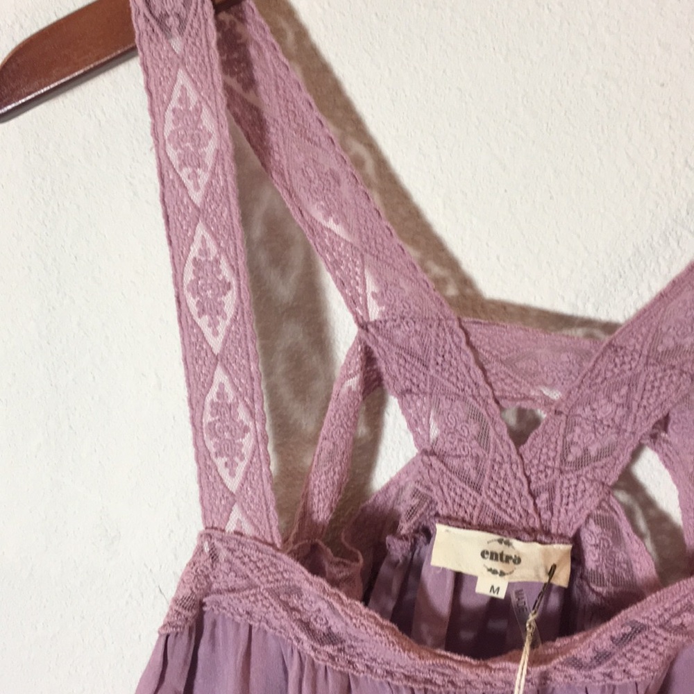 Entro Babydoll Tank-Boho/Cottage Core - Picture 3 of 9